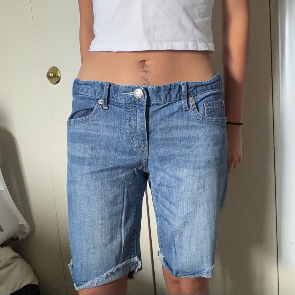 Mossimo Supply Co. Light Blue Denim Shorts